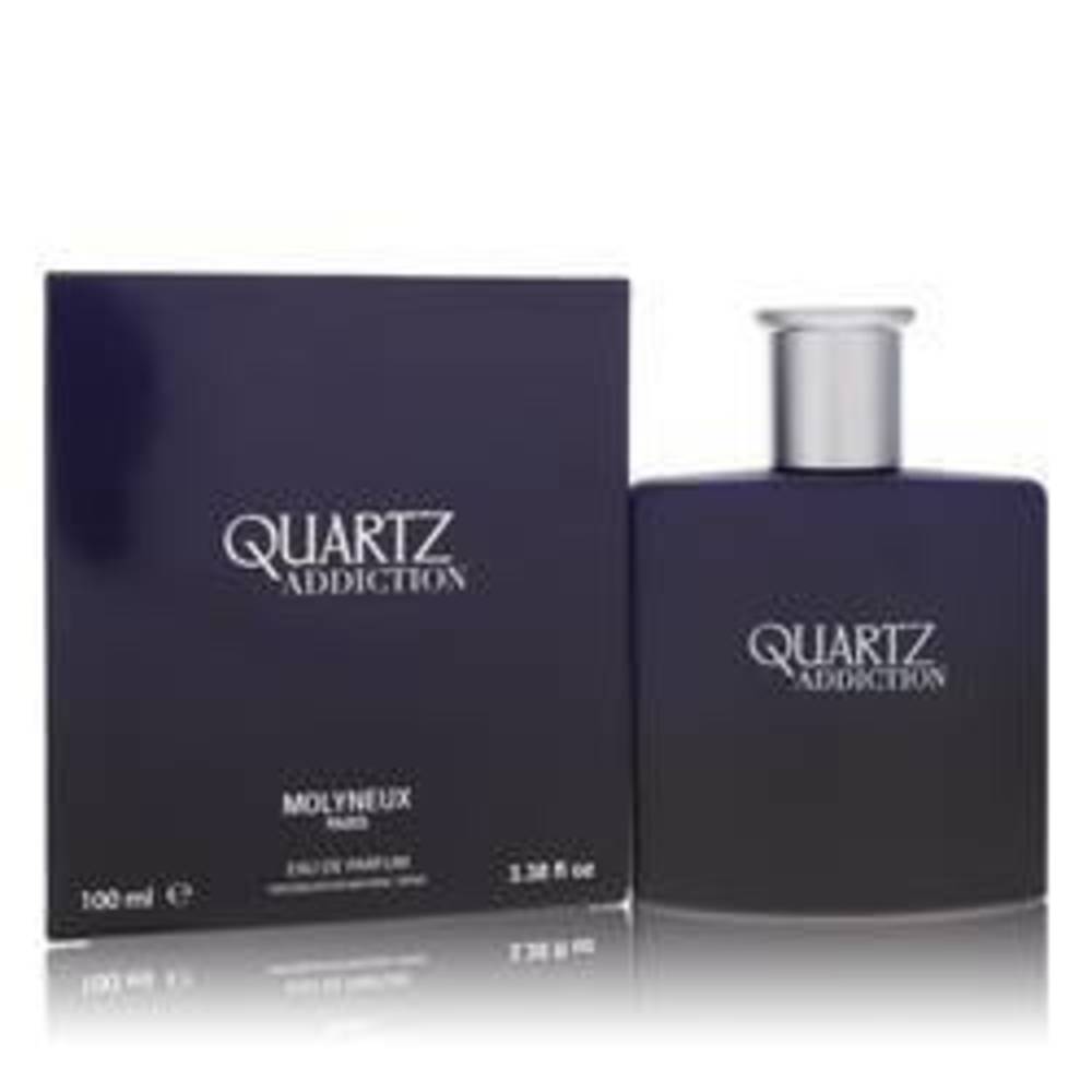 Quartz Addiction Men 3.4 Oz  Eau De Parfum Spray By Molyneux